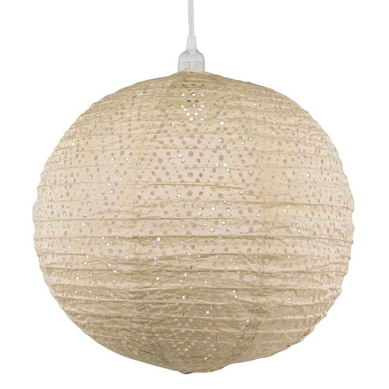 Soji Stella Nova Boho Indoor/Outdoor Tyvek Pendant Lamp, 18